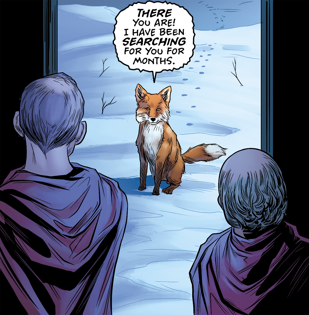 An Unwelcome Visitor panel 6