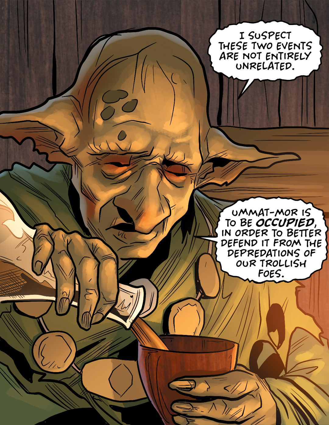 Occupied By Orcs panel 2