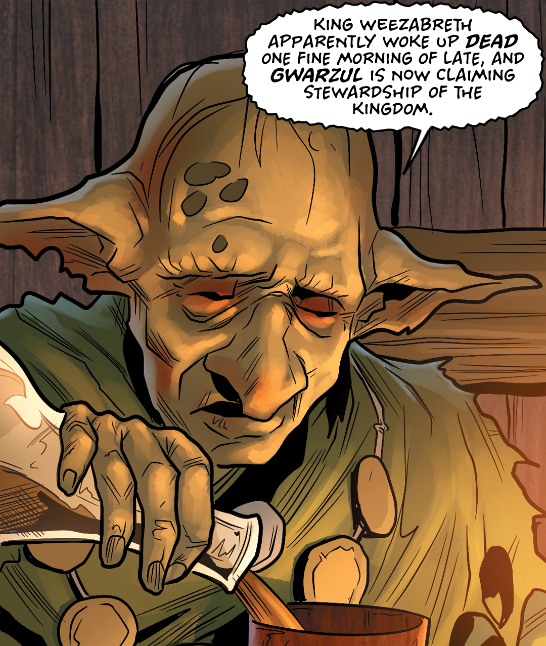 Occupied By Orcs panel 1