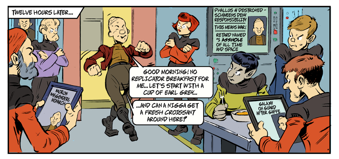 Star Trek: Retard 2 panel 6
