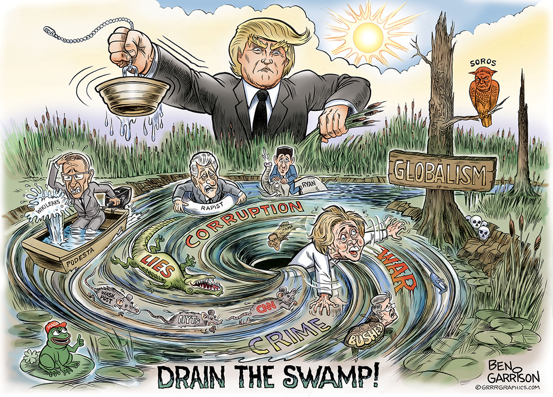 Drain the Swamp panel 1