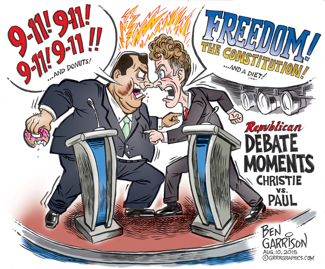 Christie Vs. Paul panel 1