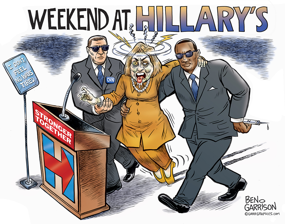 Weekend at Hillary's panel 1