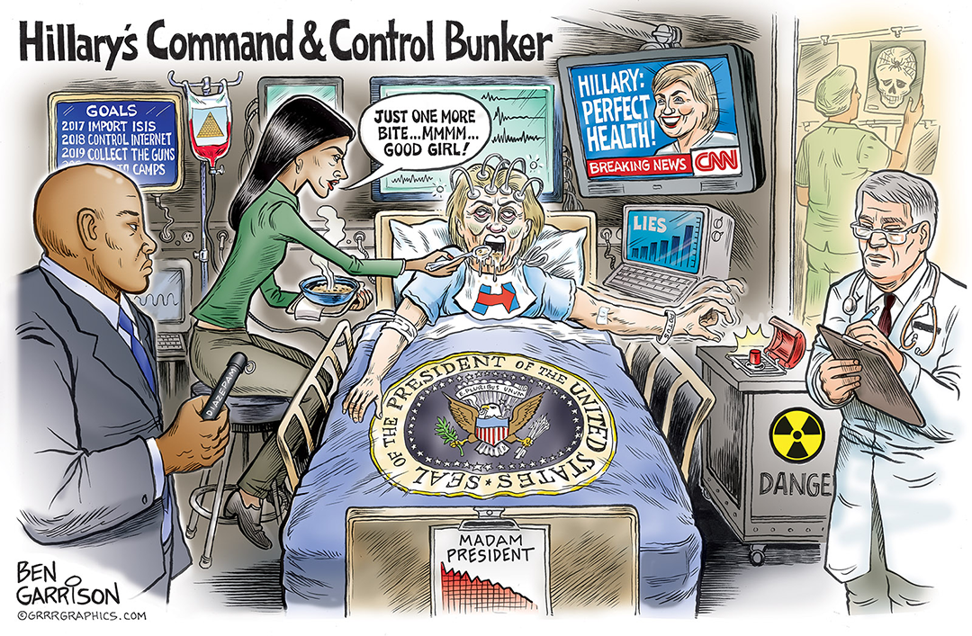 Hillary's Command & Control Bunker panel 1