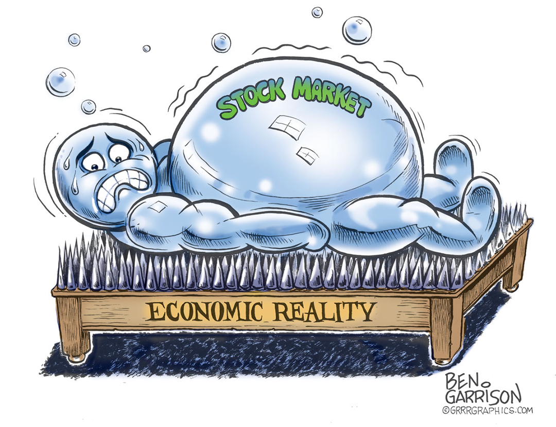 Stock Market Bubble panel 1