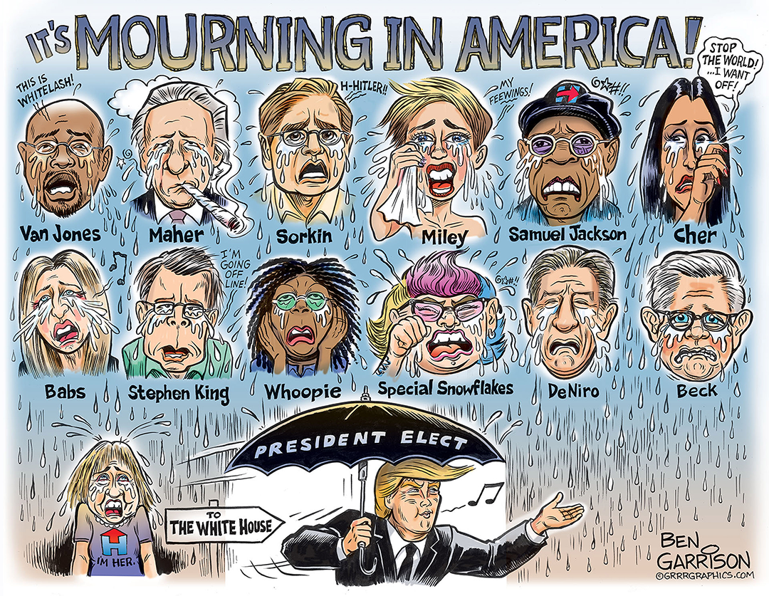 It's Mourning in America! panel 1