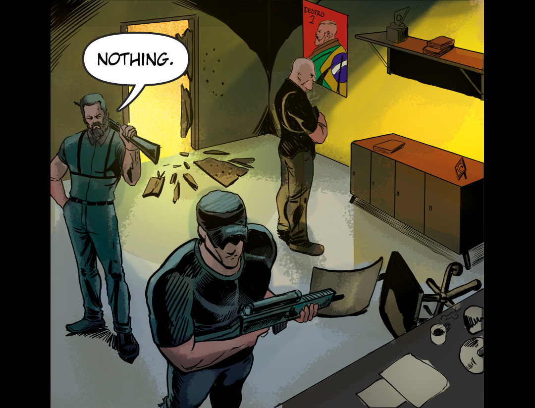 Home Invasion panel 6