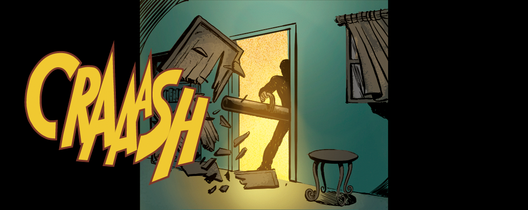 Home Invasion panel 3