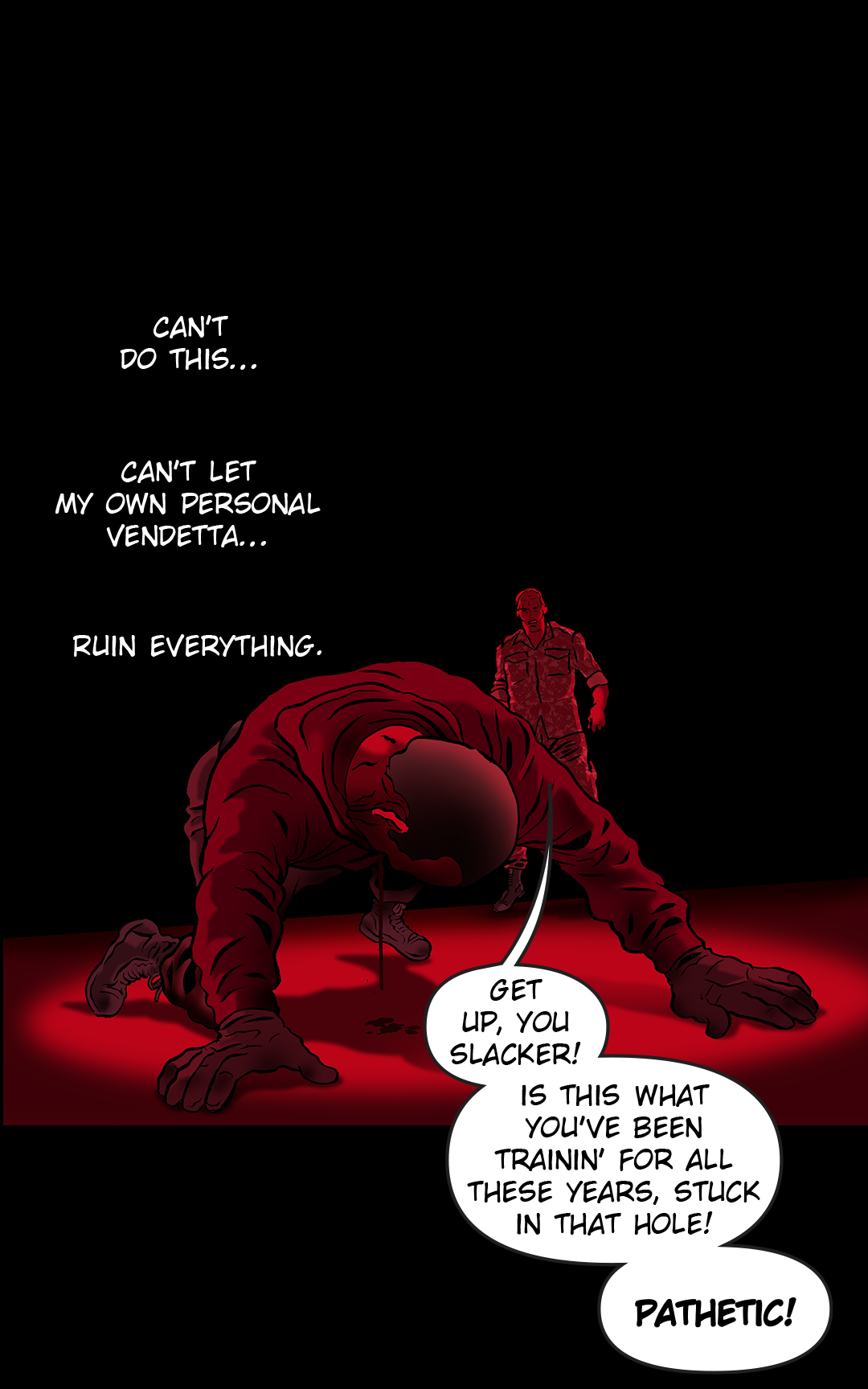 Blinded By Hate panel 4