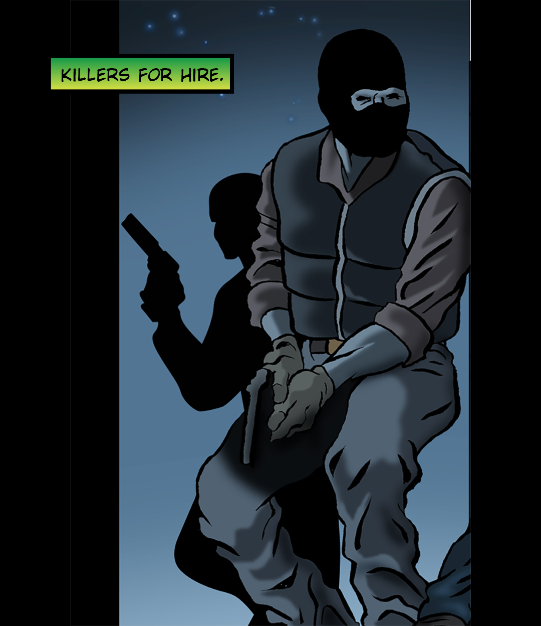 Blood in the Favela panel 5