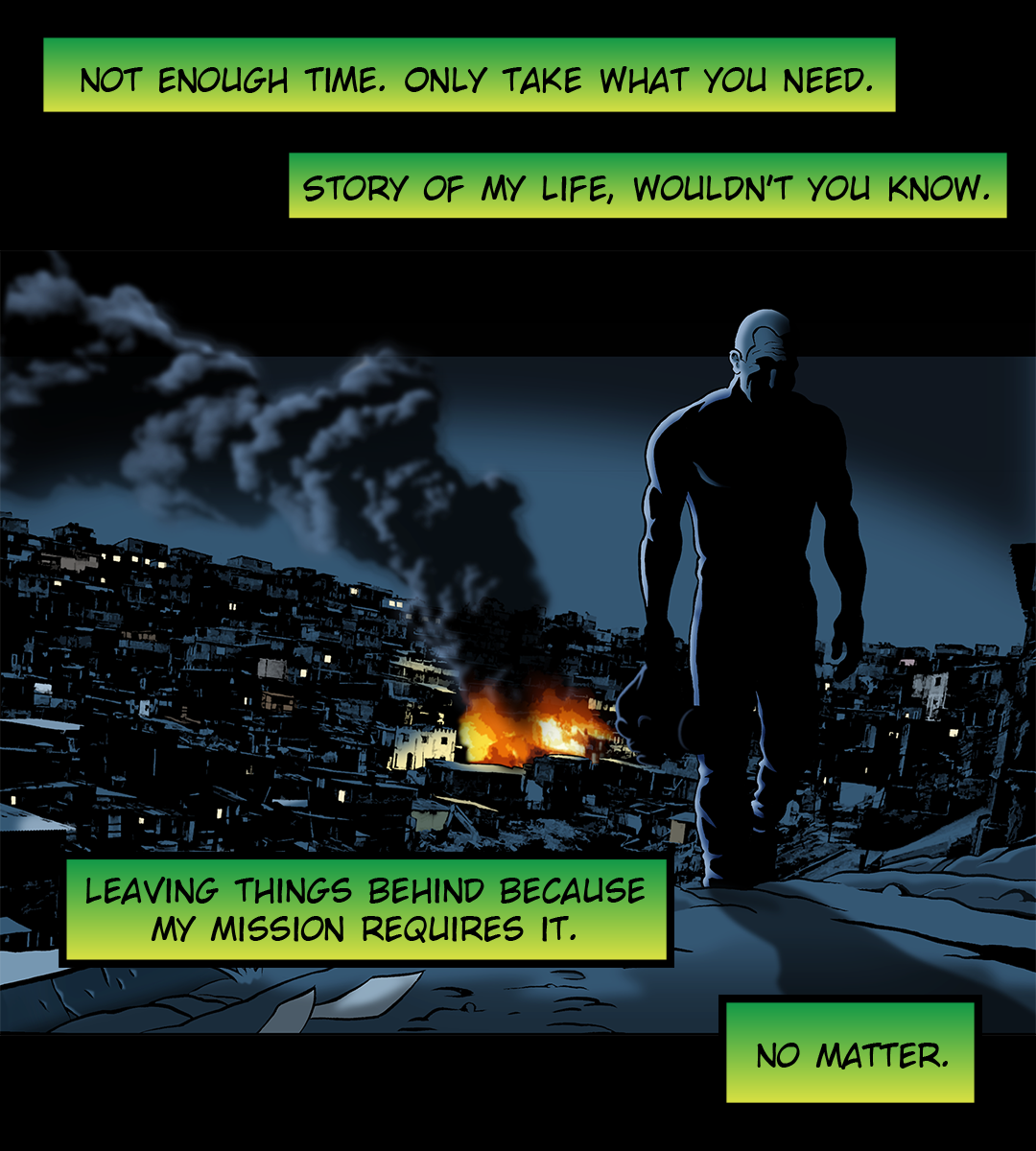 Blood in the Favela panel 12