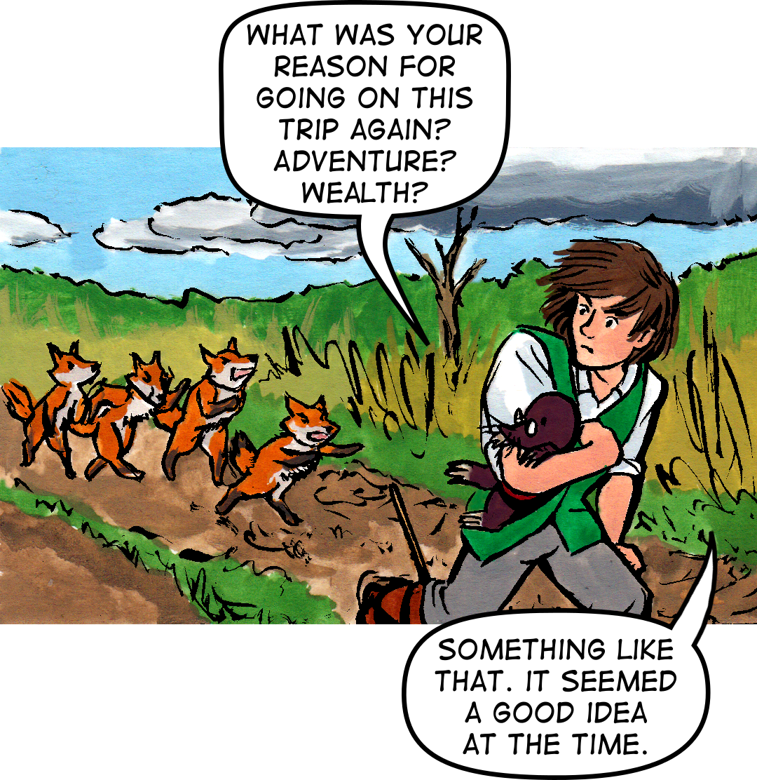 We fly to the North! panel 12