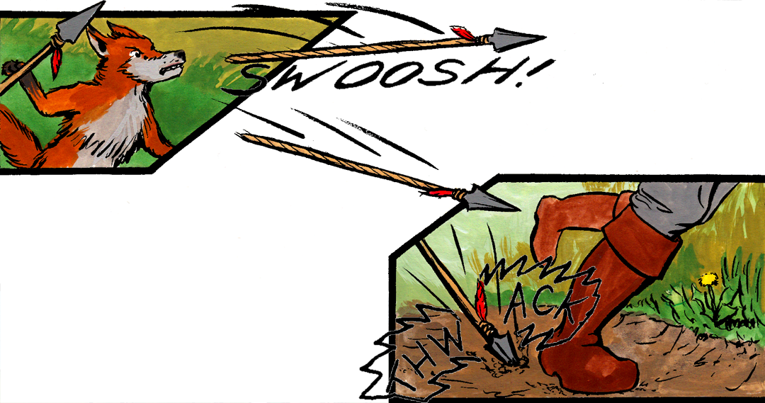 We fly to the North! panel 11