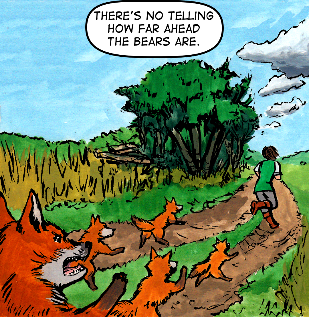 We fly to the North! panel 14