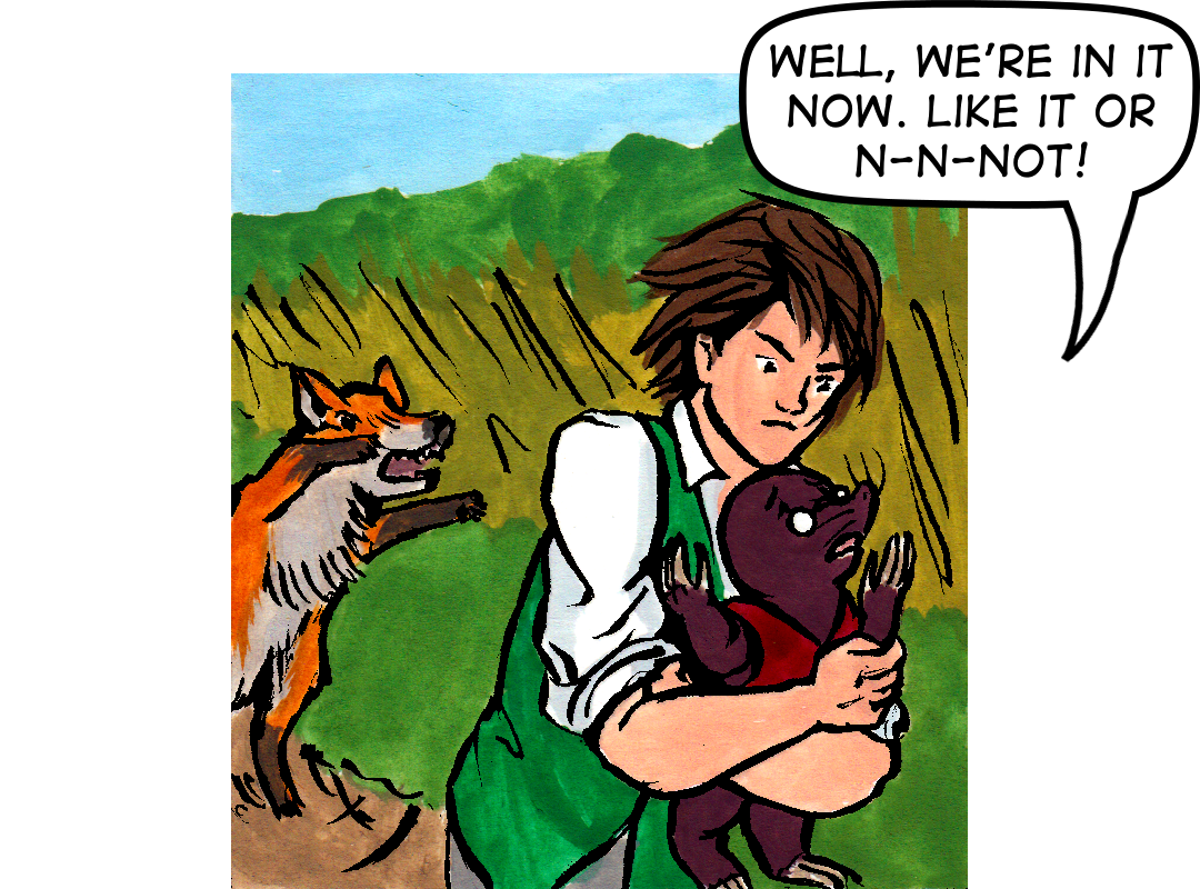 We fly to the North! panel 13