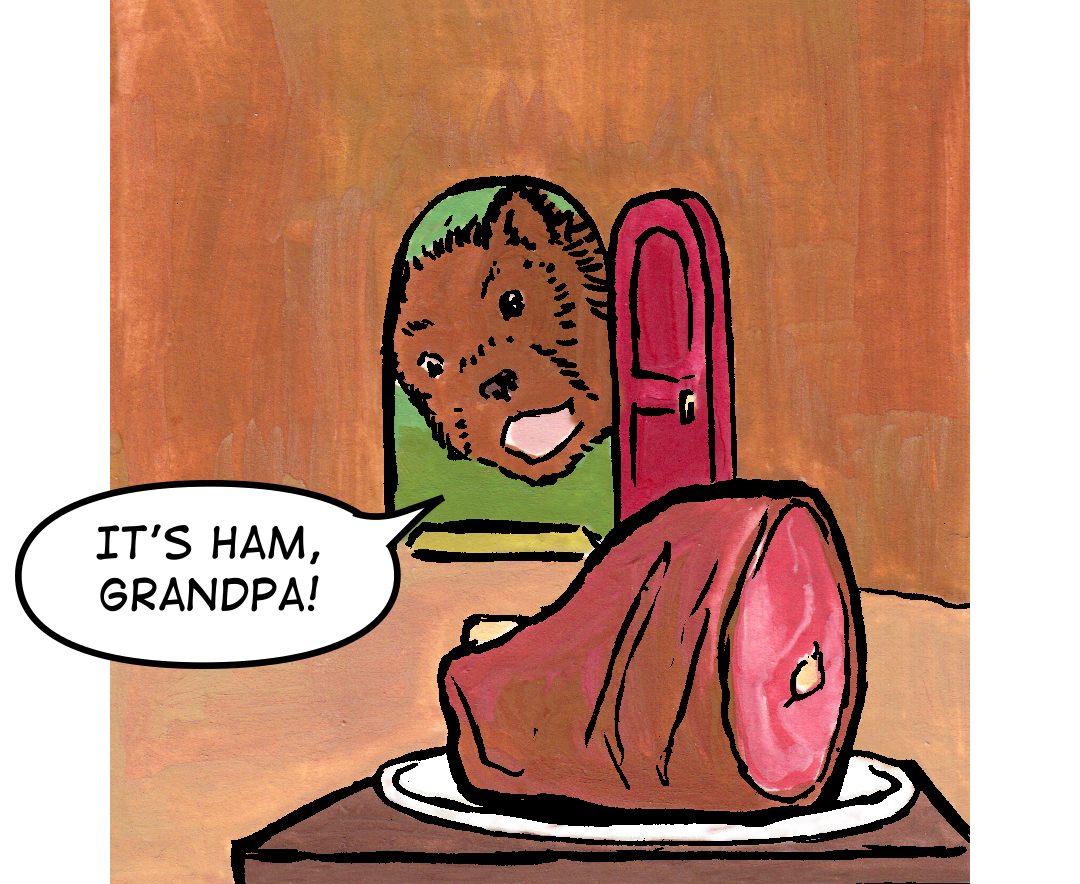 Two Strangers Stole Our Ham panel 21