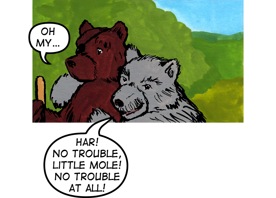 A Bear's One Weakness panel 4