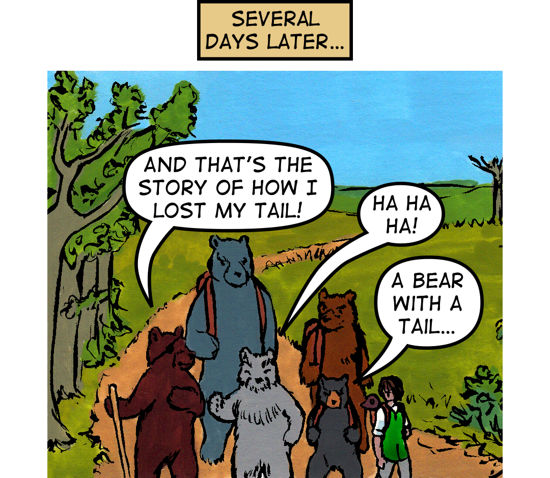 A Bear's One Weakness panel 1