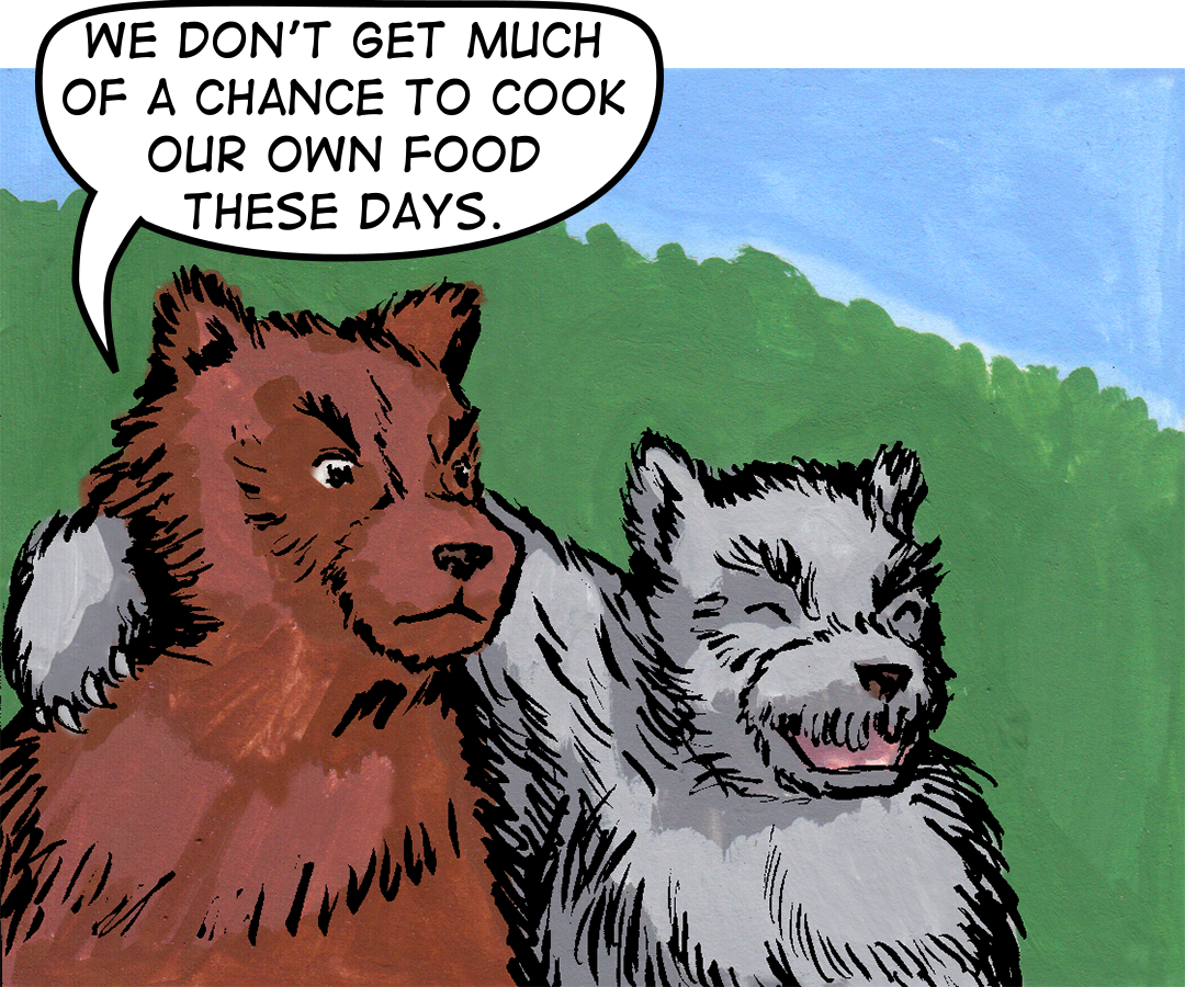 It Was The She-Bears! panel 1