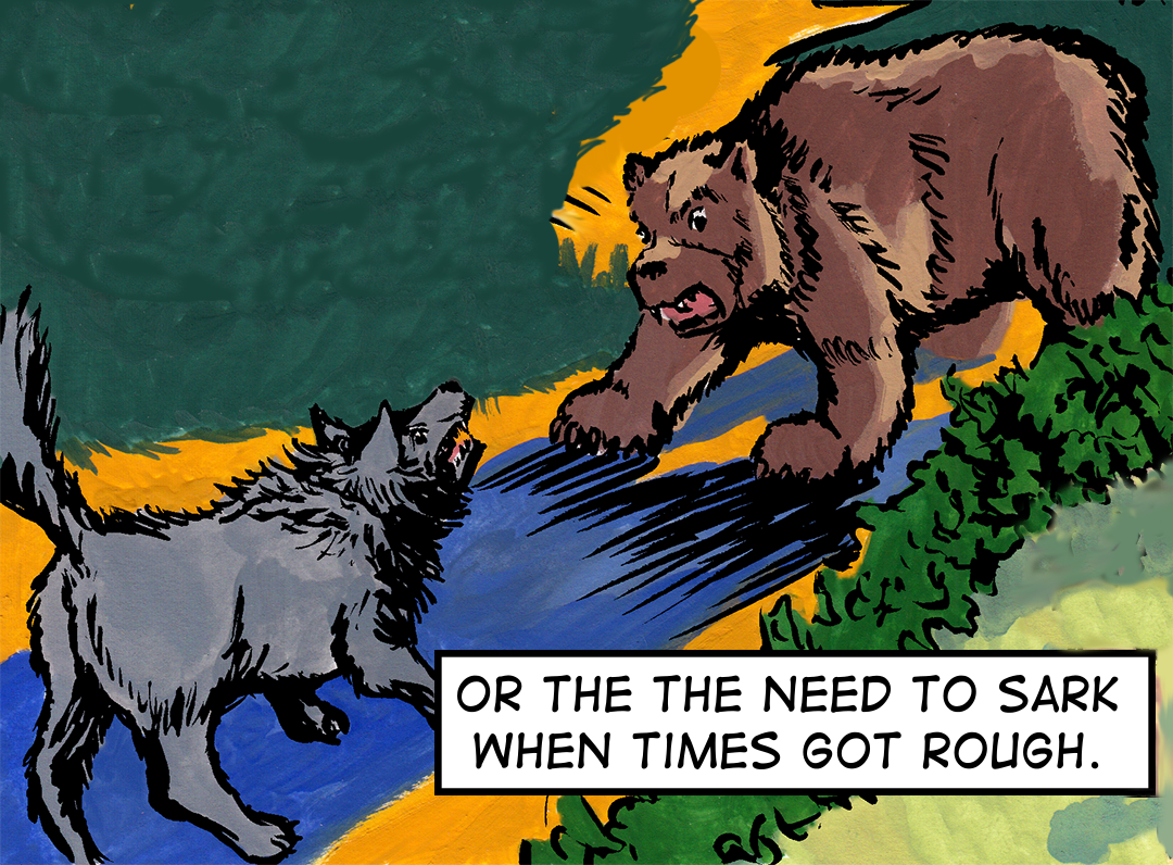 It Was The She-Bears! panel 19