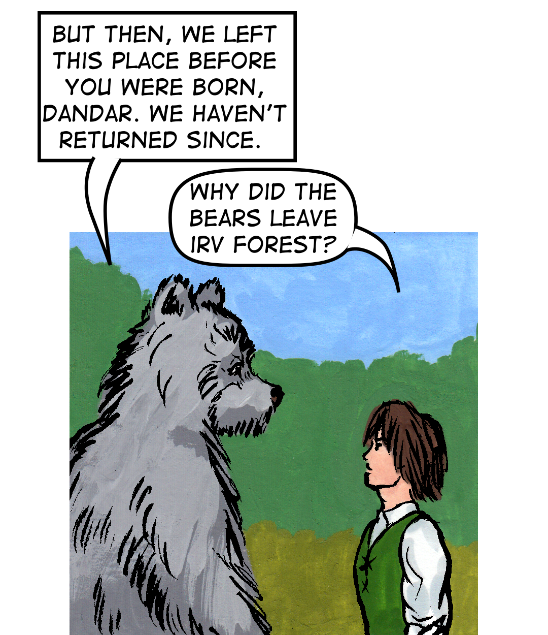 It Was The She-Bears! panel 8