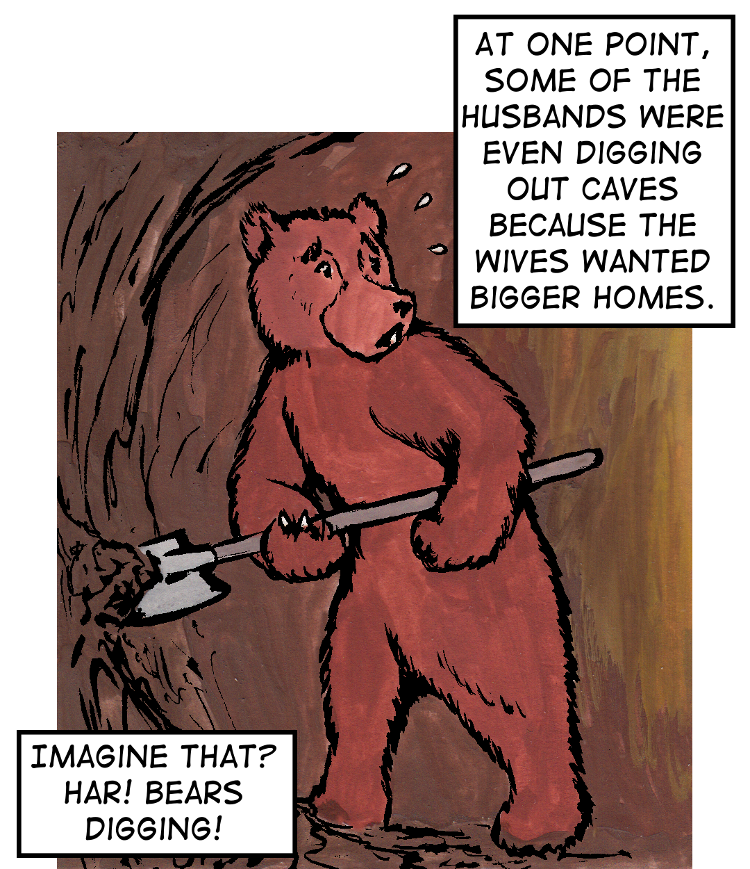 It Was The She-Bears! panel 13