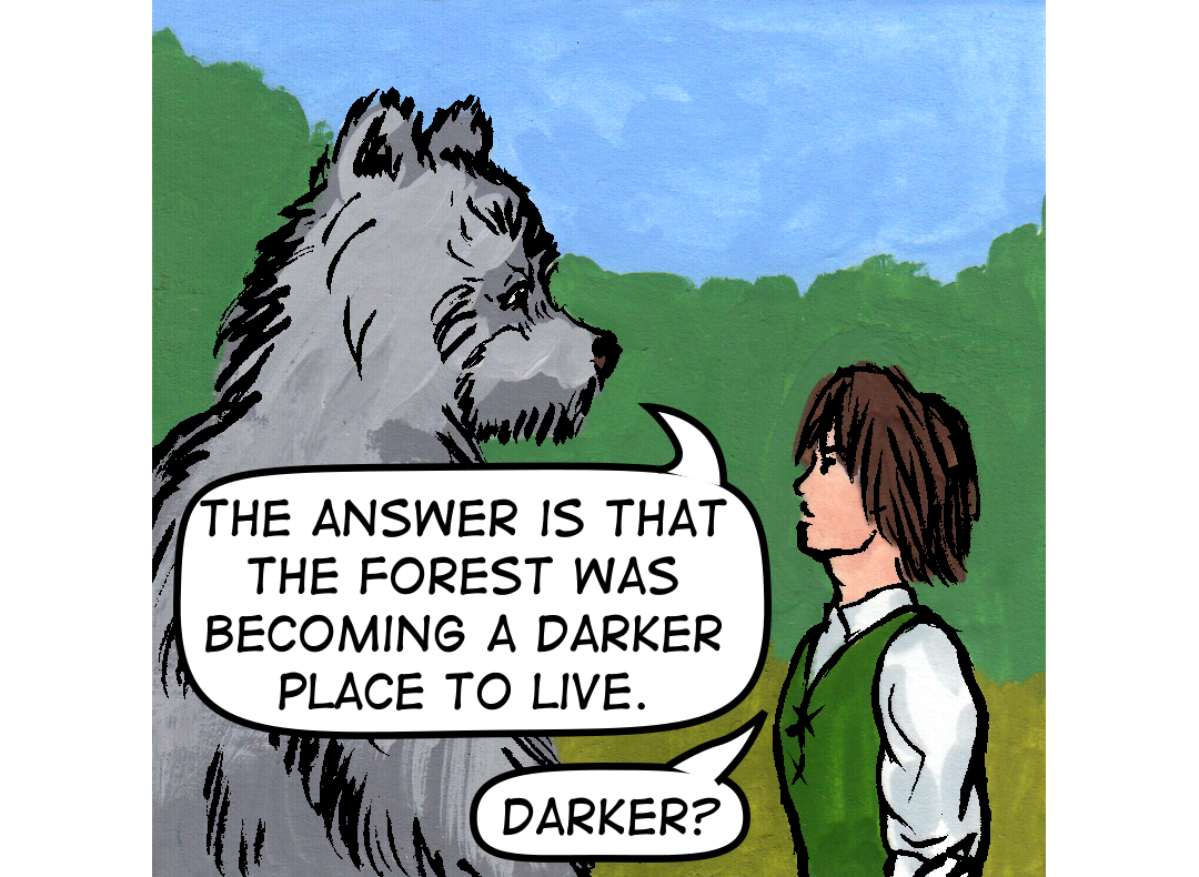 It Was The She-Bears! panel 9