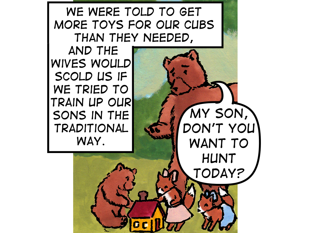 It Was The She-Bears! panel 14