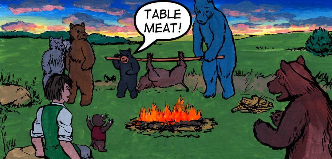Table Meat! panel 6