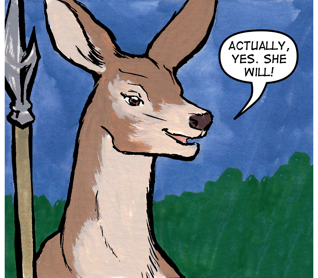 Get Up Here, Savage! panel 10