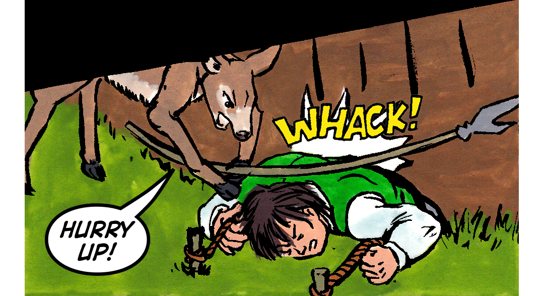 Get Up Here, Savage! panel 15