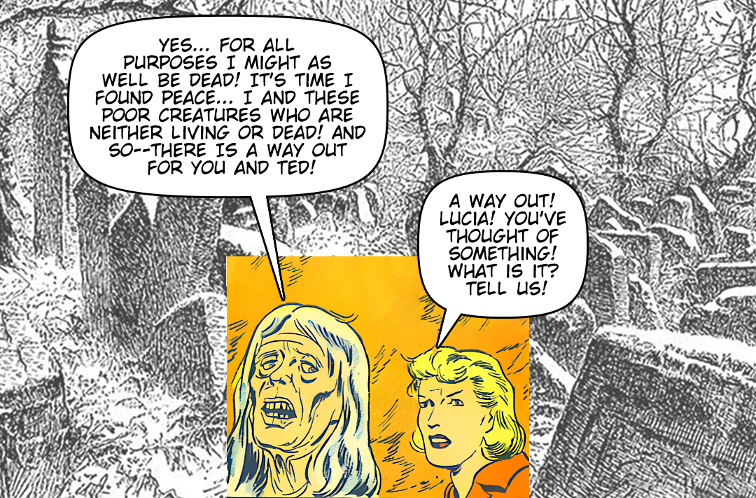 The Tomb of the Living Dead 9 panel 5