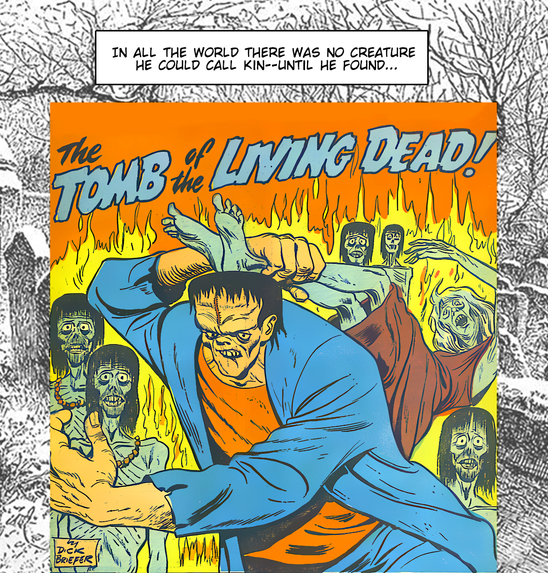 The Tomb of the Living Dead 1 panel 2