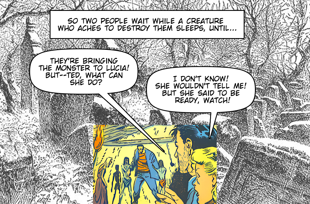 The Tomb of the Living Dead 10 panel 2