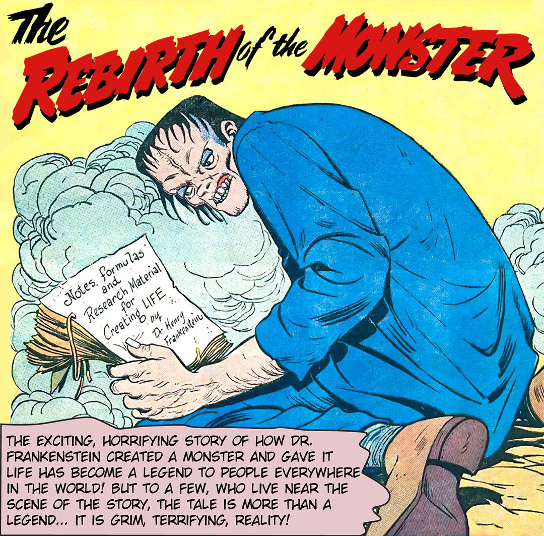 Rebirth of the Monster 1 panel 1