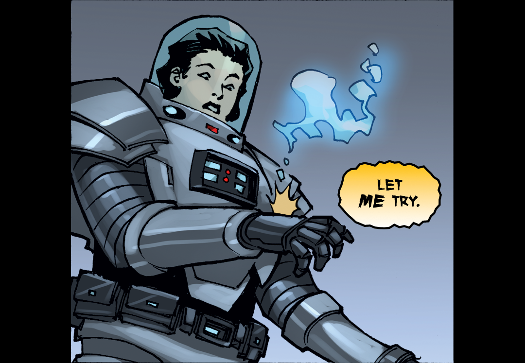 Death in Space panel 11