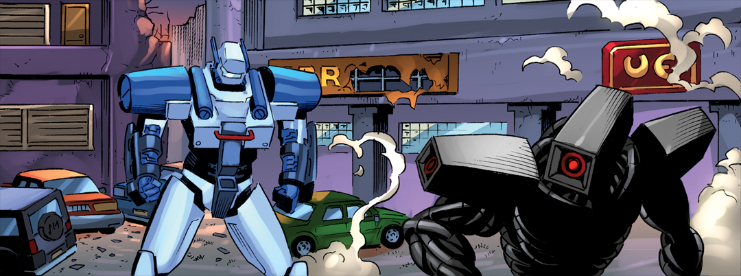 More Mech Combat panel 1