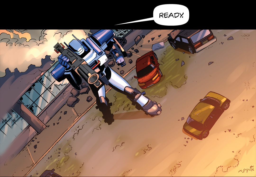 More Mech Combat panel 10