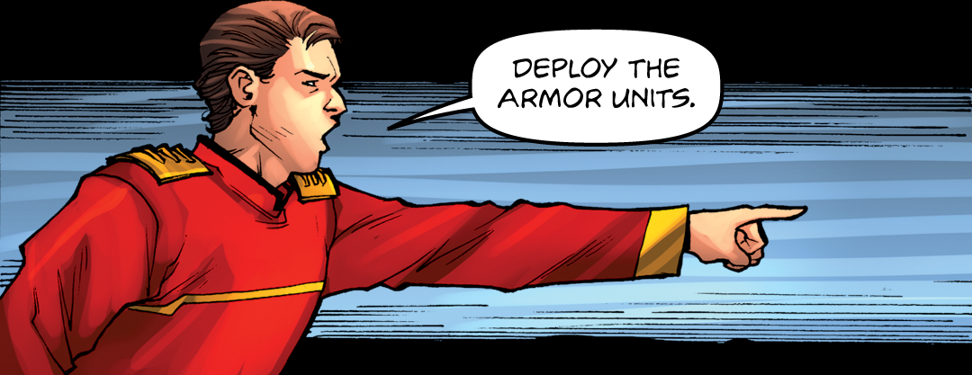 Deploy the Armor Units panel 13