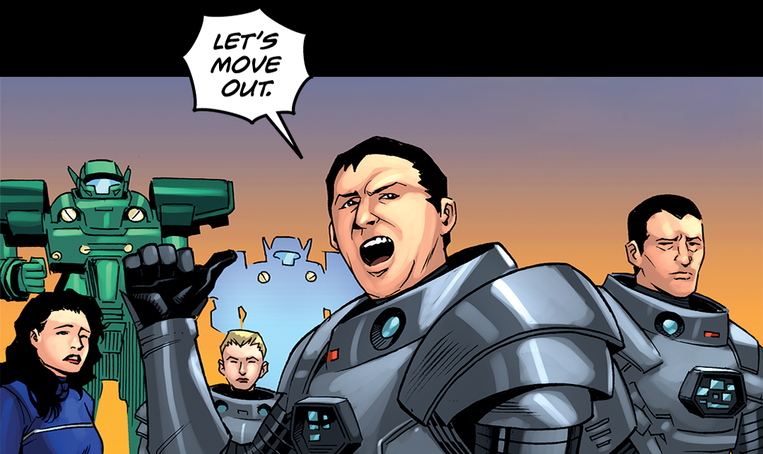 Orbital Assault panel 28