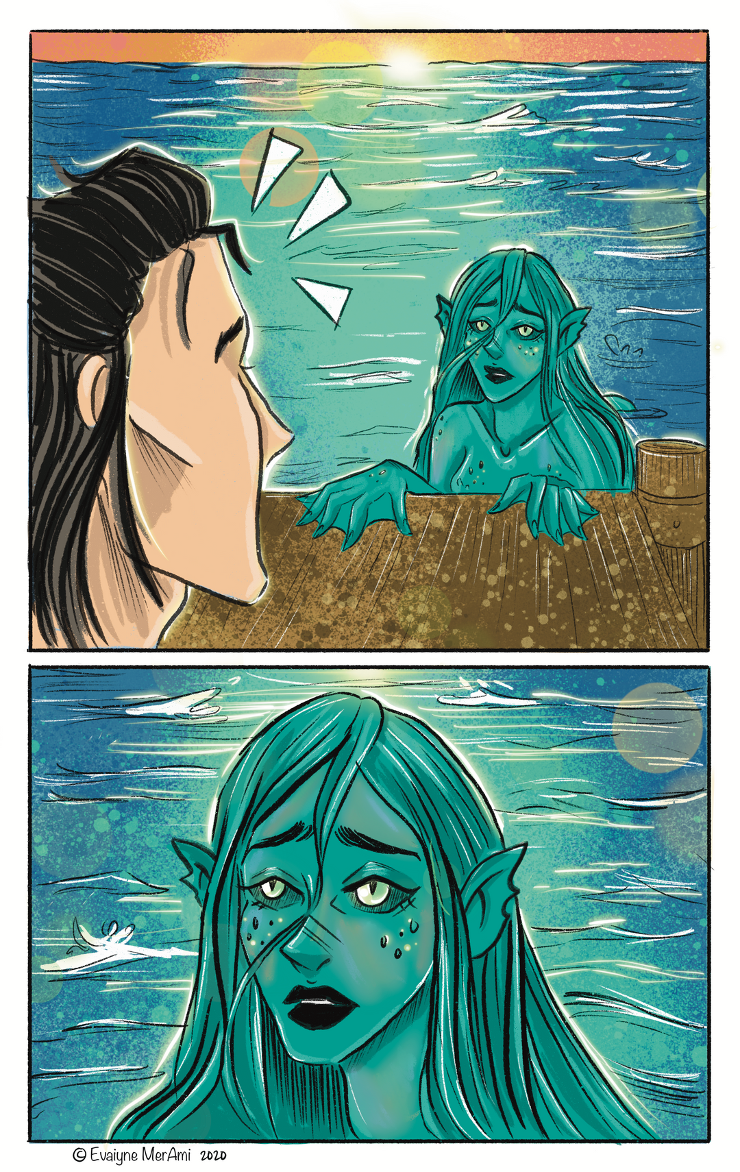  A Mermaid panel 13