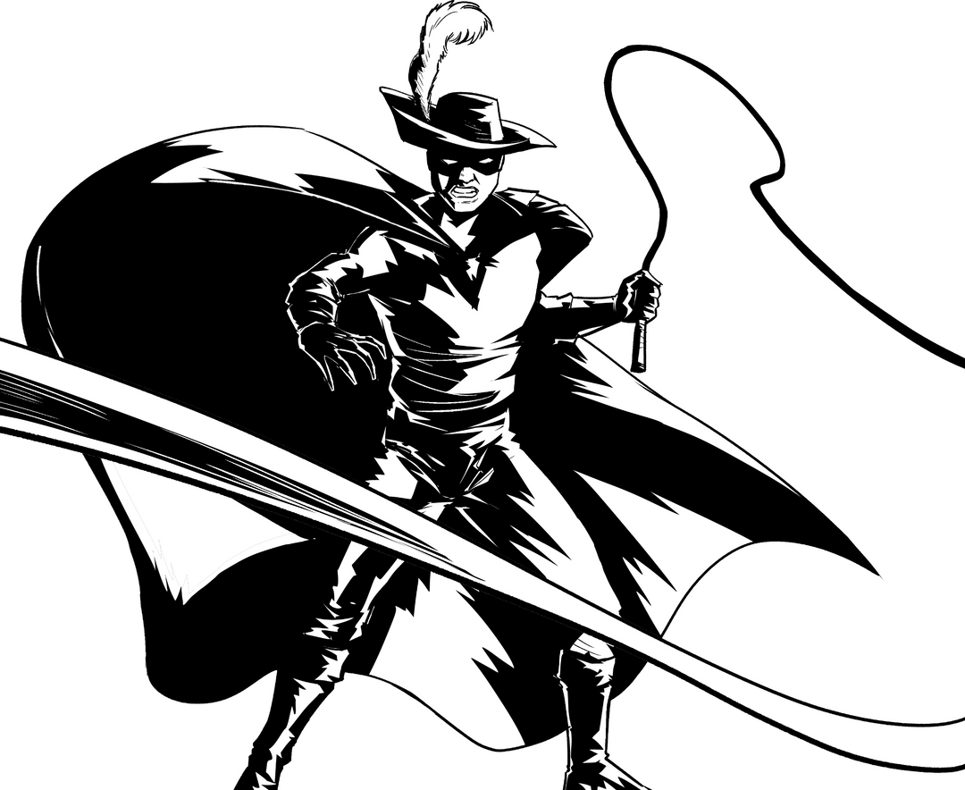 The Swashbuckler panel 1