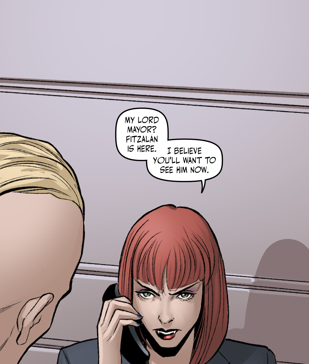 True Blood, Blue Blood panel 4