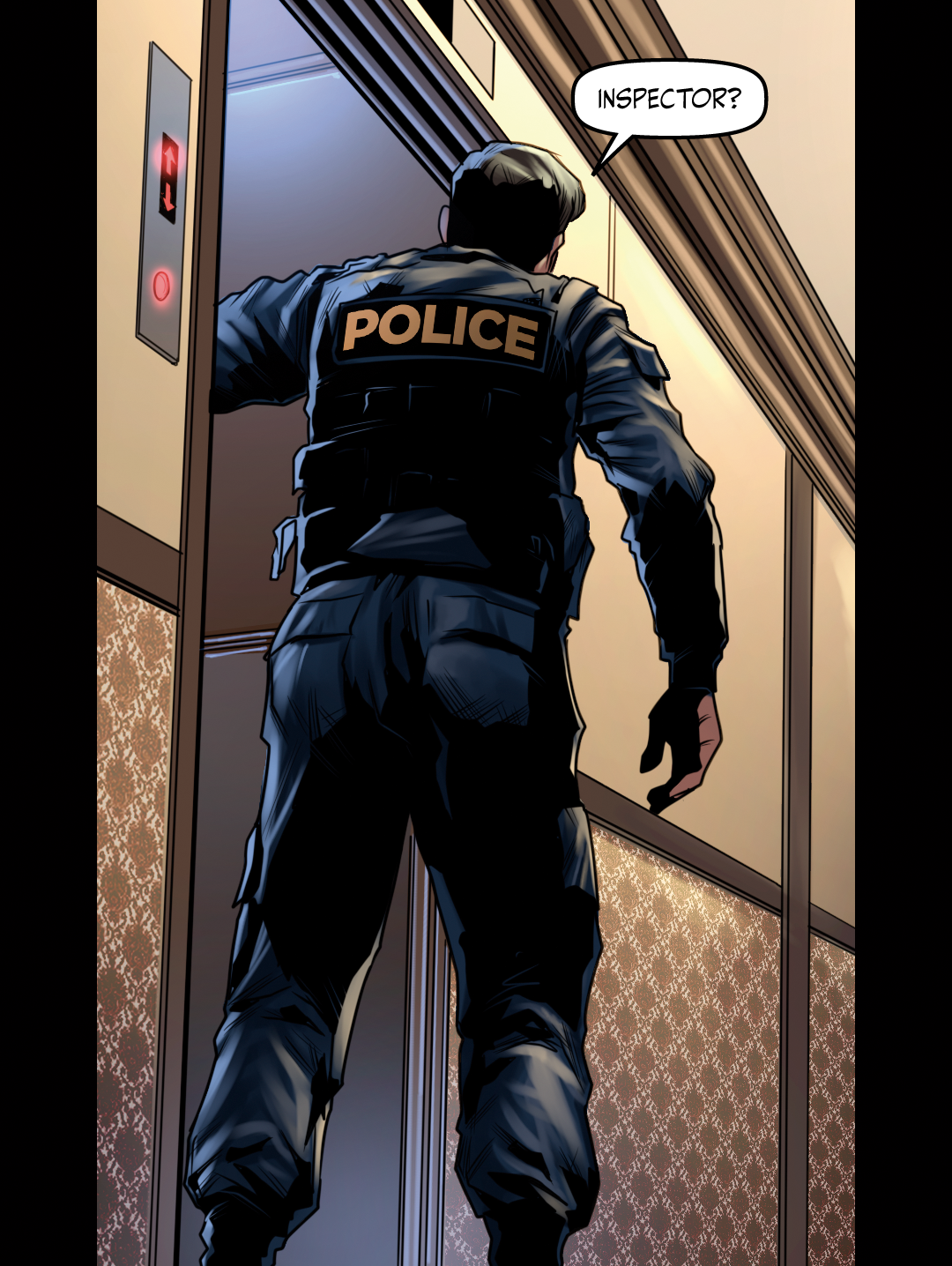 First Night on the Job  panel 8