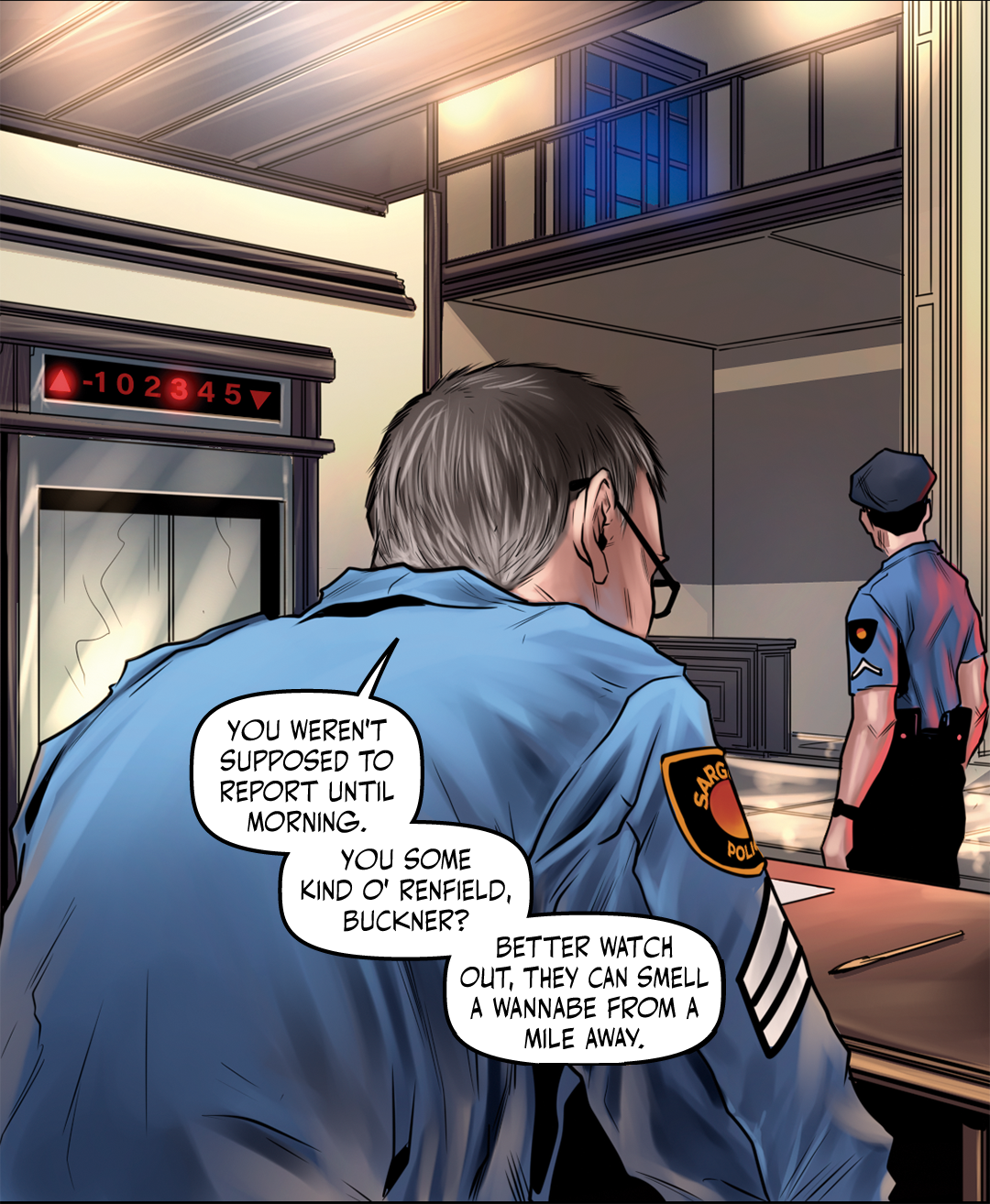 First Night on the Job  panel 4