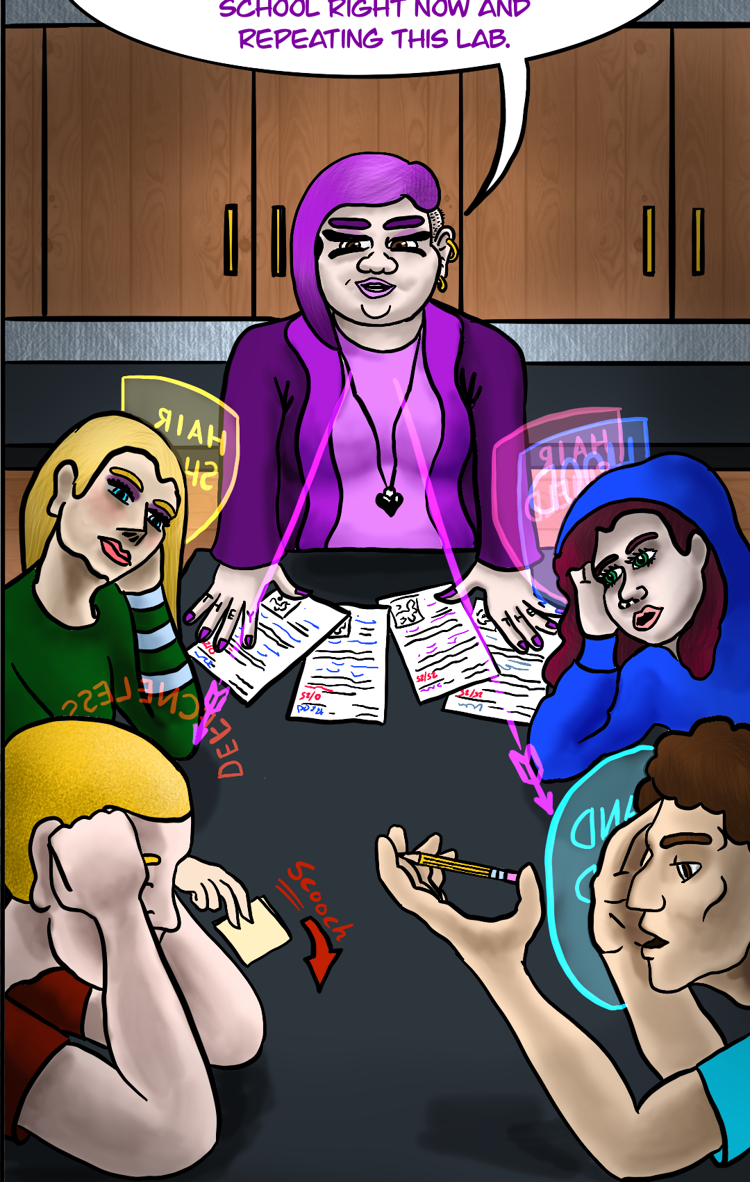 The Wages of Sin panel 4