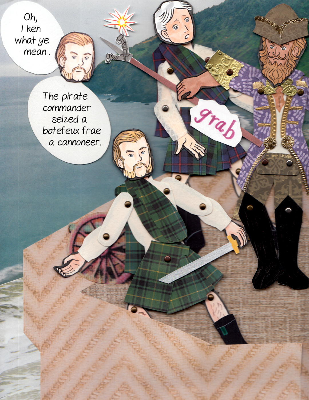 Dru's Story of the Sea 1 panel 5