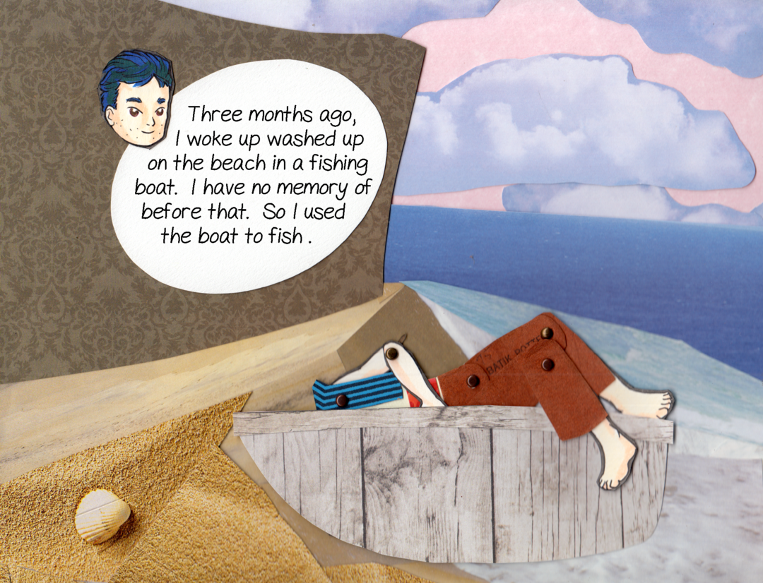 Uotiolo's Story of the Sea 1 panel 2