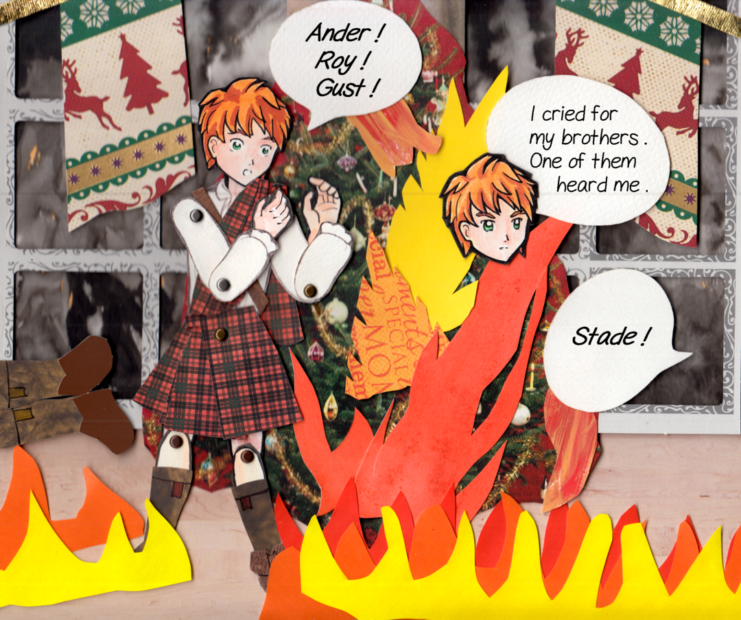 Christmas of Fire II 3 panel 3