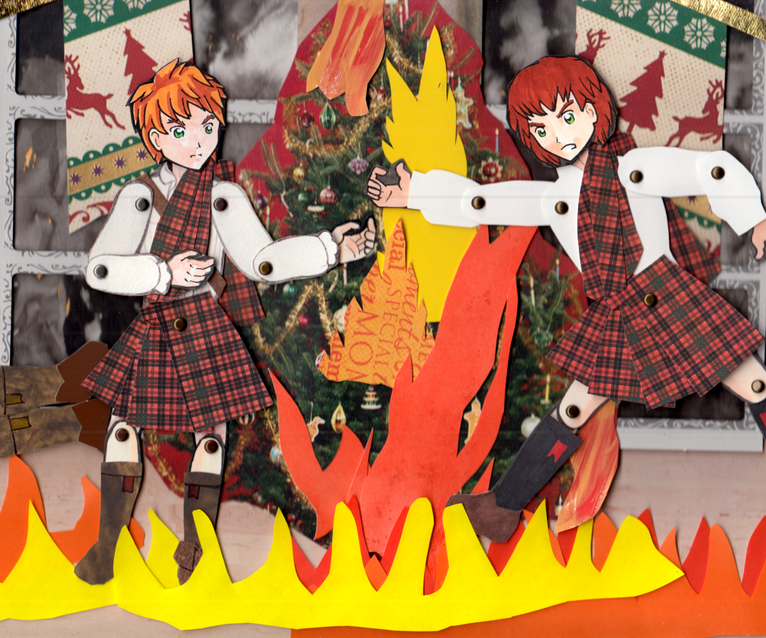 Christmas of Fire II 3 panel 4